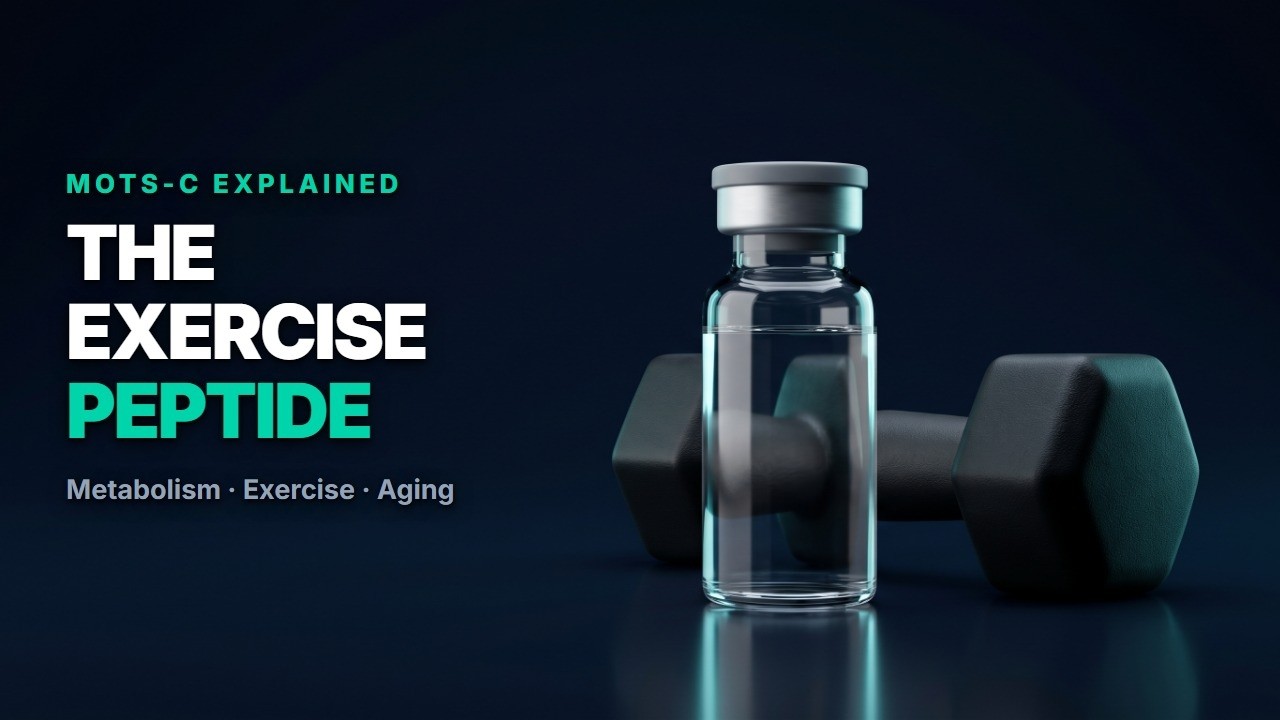 MOTS-c Peptide: What the Science Actually Shows (No Hype)
