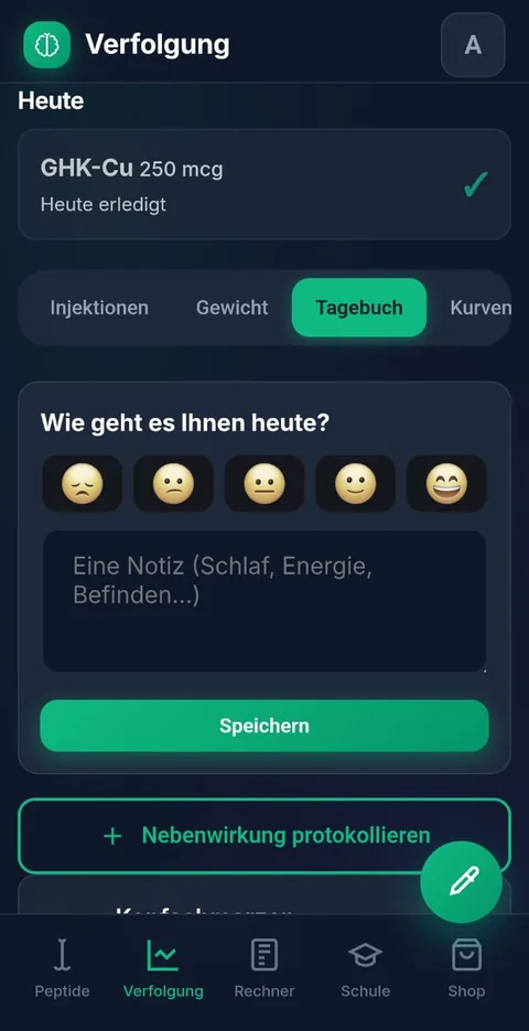Nebenwirkungs-Journal