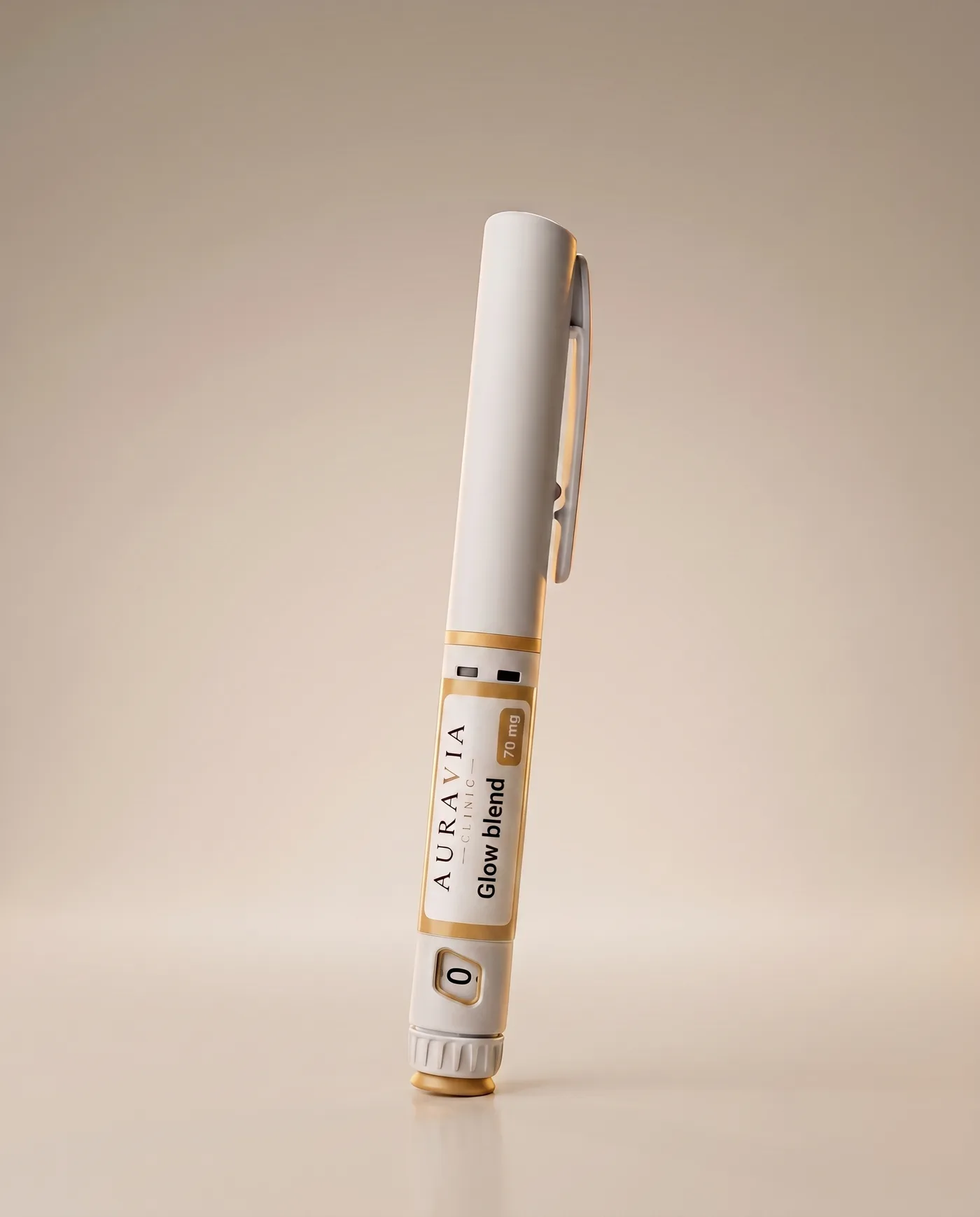 AuraVia Research Glow Pen：TB-500、BPC-157 和 GHK-Cu，70 mg